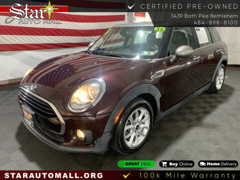 2016 MINI Clubman for sale at STAR AUTO MALL 512 in Bethlehem PA