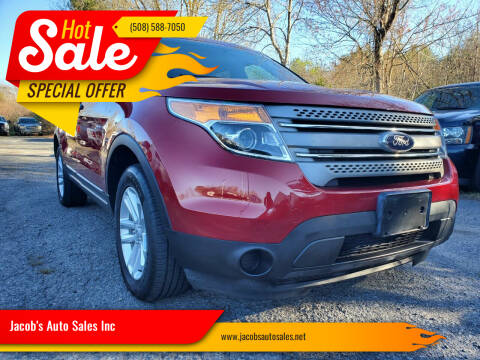 2015 Ford Explorer for sale at Jacob's Auto Sales Inc in West Bridgewater MA