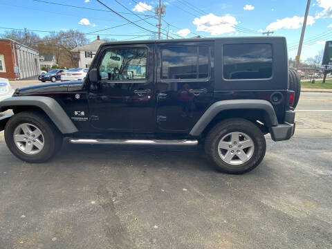 2008 Jeep Wrangler Unlimited for sale at ATLAS AUTO SALES, INC. in West Greenwich RI
