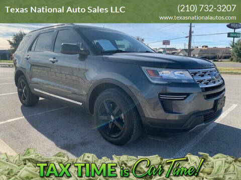 2019 Ford Explorer for sale at Texas National Auto Sales LLC in San Antonio TX