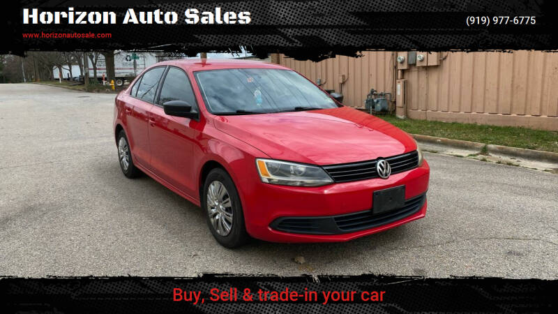 2013 Volkswagen Jetta for sale at Horizon Auto Sales in Raleigh NC