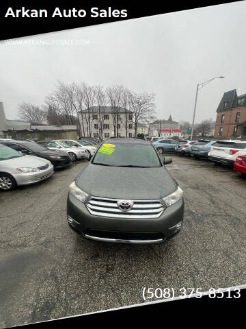 2013 Toyota Highlander for sale at Arkan Auto Sales in Worcester MA