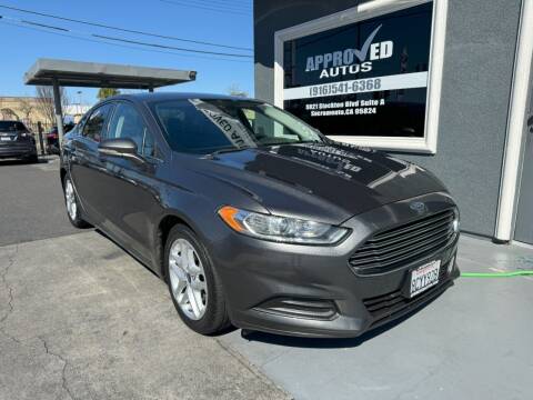 2015 Ford Fusion for sale at Approved Autos in Sacramento CA