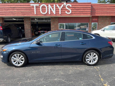 2019 Chevrolet Malibu for sale at Tonys Car Sales in Richmond IN