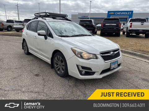 2015 Subaru Impreza for sale at Leman's Chevy City in Bloomington IL