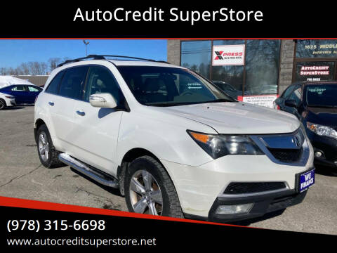 2011 Acura MDX for sale at AutoCredit SuperStore in Lowell MA