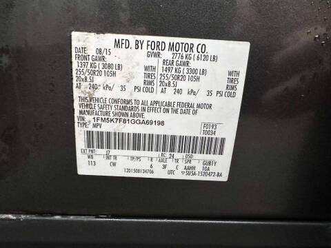 2016 Ford Explorer Limited