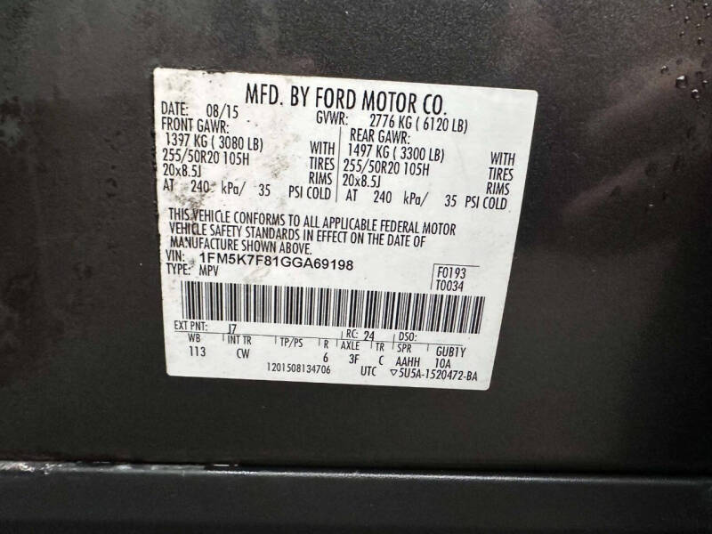 2016 Ford Explorer Limited