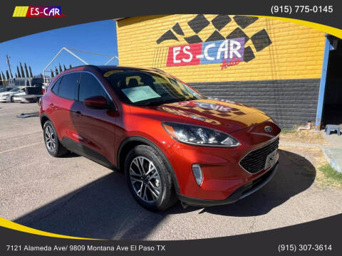 2020 Ford Escape for sale at Escar Auto in El Paso TX