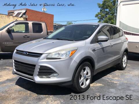 2013 Ford Escape for sale at MIDWAY AUTO SALES & CLASSIC CARS INC in Fort Smith AR