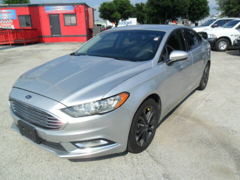 2018 Ford Fusion for sale at Talisman Motor Company in Houston TX