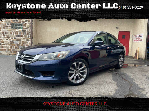 2013 Honda Accord for sale at Keystone Auto Center LLC in Allentown PA