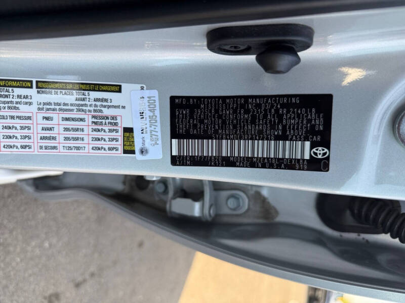 2024 Toyota Corolla LE