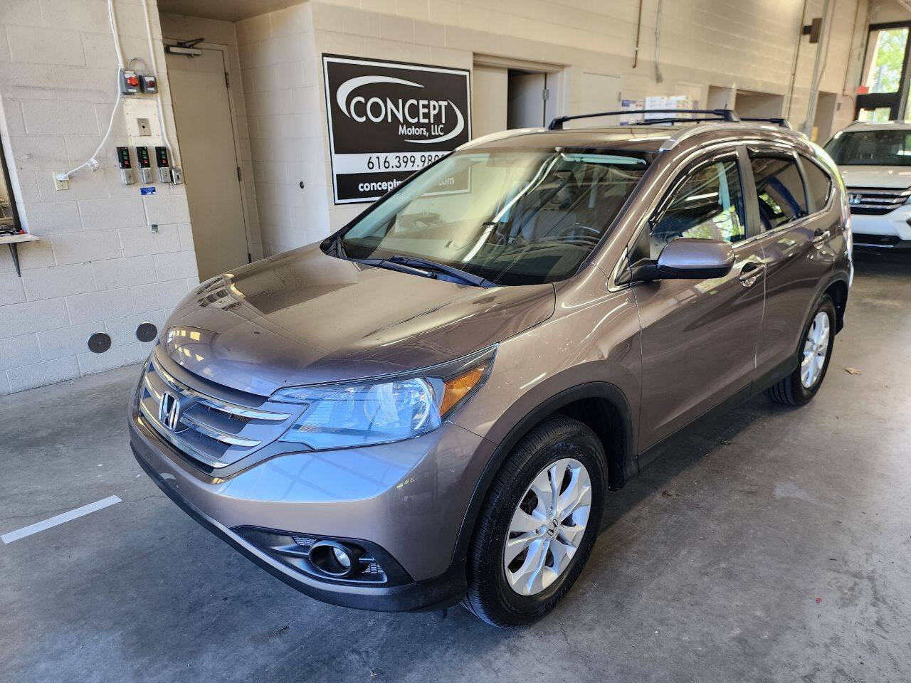 Brown 2013 Honda CR-V EX-L AWD EX-L 4dr SUV 2