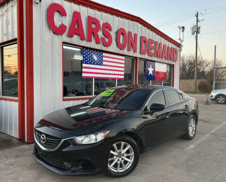 2016 Mazda MAZDA6 for sale at Cars On Demand 3 in Pasadena TX