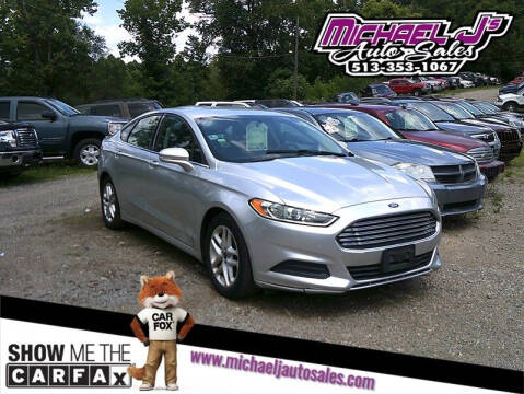 2014 Ford Fusion for sale at MICHAEL J'S AUTO SALES in Cleves OH