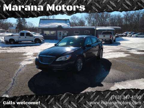 2012 Chrysler 200 for sale at Marana Motors in Princeton MN