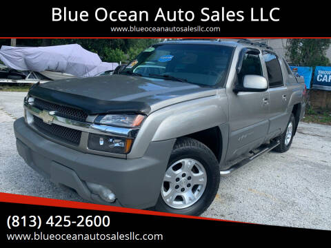 2002 Chevrolet Avalanche for sale at Blue Ocean Auto Sales LLC in Tampa FL