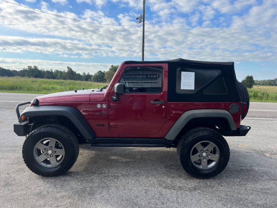 2012 Jeep Wrangler for sale at EAST CAROLINA AUTO GROUP LLC in Wilson, NC