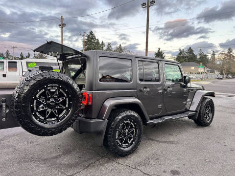 2016 Jeep Wrangler Unlimited Sahara