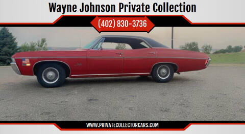 1968 Chevrolet Impala for sale at Wayne Johnson Private Collection in Shenandoah IA