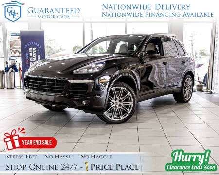 2017 Porsche Cayenne Platinum Edition