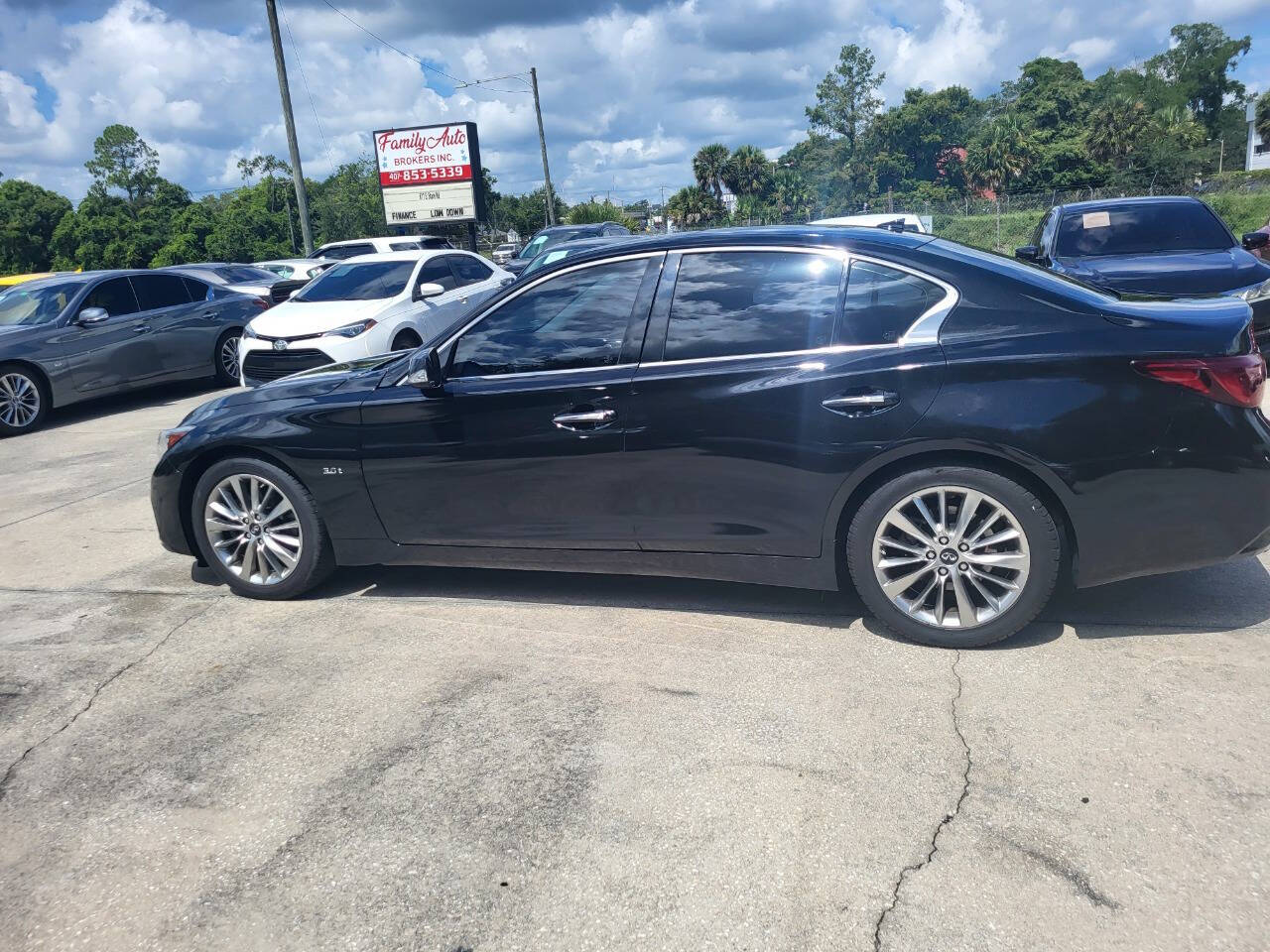 2019 INFINITI Q50 for sale at FAMILY AUTO BROKERS in Longwood, FL