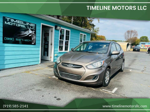 2012 Hyundai Accent for sale at Timeline Motors LLC in Clayton NC