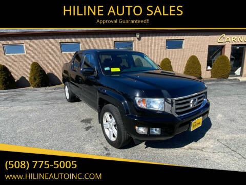 2013 Honda Ridgeline for sale at HILINE AUTO SALES in Hyannis MA