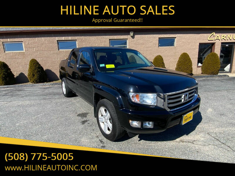 2013 Honda Ridgeline for sale at HILINE AUTO SALES in Hyannis MA