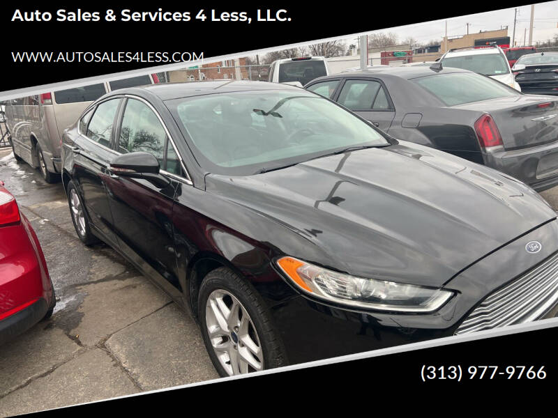 2014 Ford Fusion for sale at Auto Sales & Services 4 less, LLC. in Detroit MI