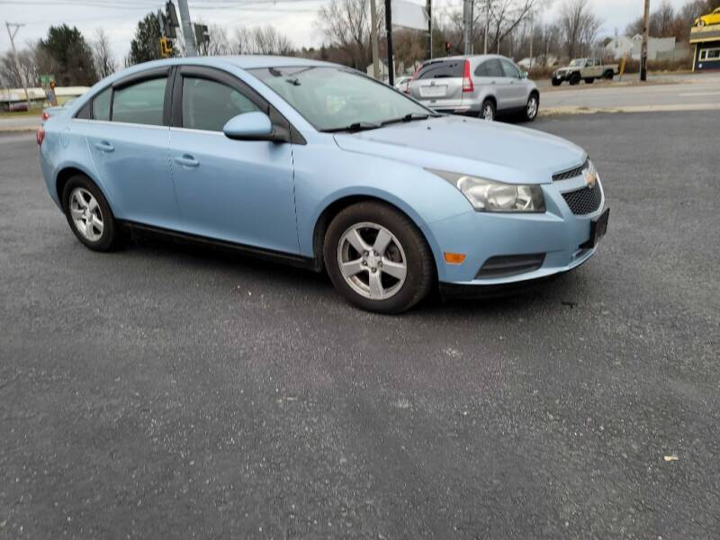 2012 Chevrolet Cruze for sale at CRYSTAL MOTORS SALES in Rome NY