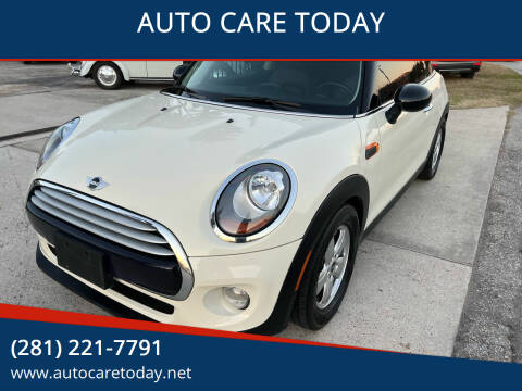 2015 MINI Hardtop 2 Door for sale at AUTO CARE TODAY in Spring TX