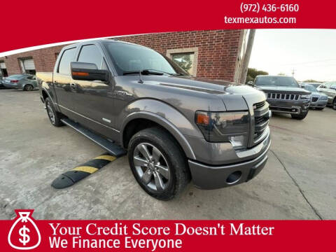 2013 Ford F-150 for sale at Tex-Mex Auto Sales LLC in Lewisville TX