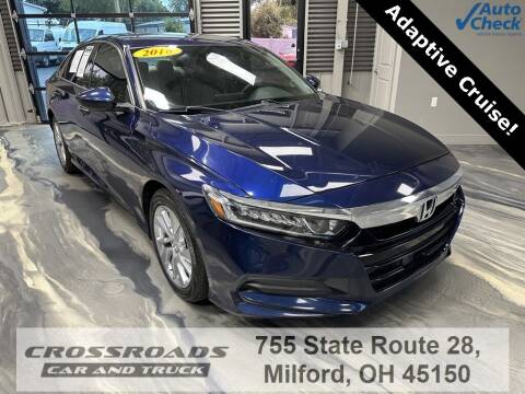 2018 Honda Accord for sale at Crossroads Car & Truck in Milford OH