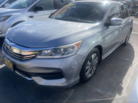 2017 Honda Accord for sale at Soledad Auto Sales in Soledad CA