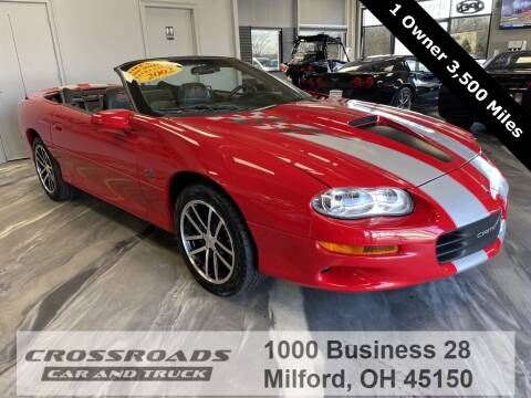 2002 Chevrolet Camaro for sale at Crossroads Car & Truck in Milford OH