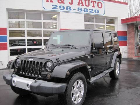 2013 Jeep Wrangler Unlimited for sale at K & J Auto Rent 2 Own in Bountiful UT