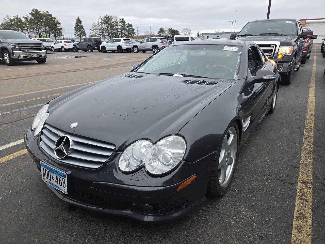 2003 Mercedes-Benz SL-Class for sale at LUXURY IMPORTS AUTO SALES INC in Ham Lake, MN