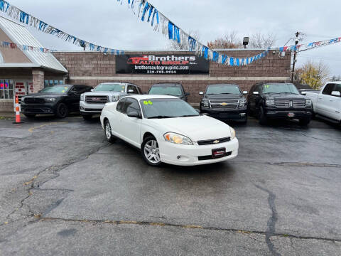 2006 Chevrolet Monte Carlo for sale at Brothers Auto Group in Youngstown OH