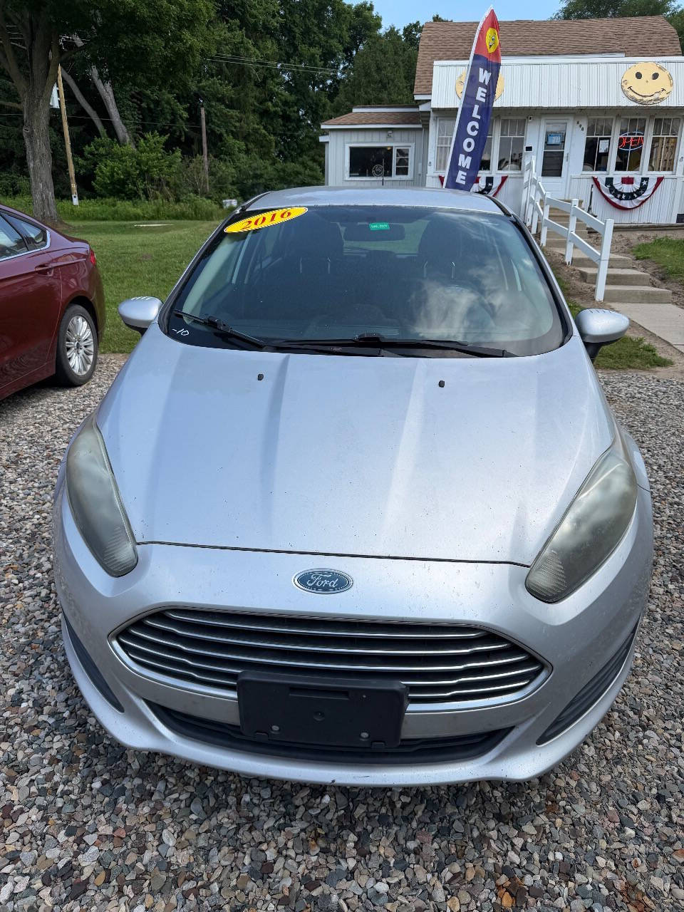Silver 2016 Ford Fiesta S S 4dr Hatchback 1