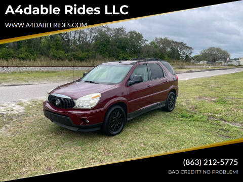 2006 Buick Rendezvous for sale at A4dable Rides LLC in Haines City FL