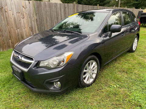 2013 Subaru Impreza for sale at ALL Motor Cars LTD in Tillson NY