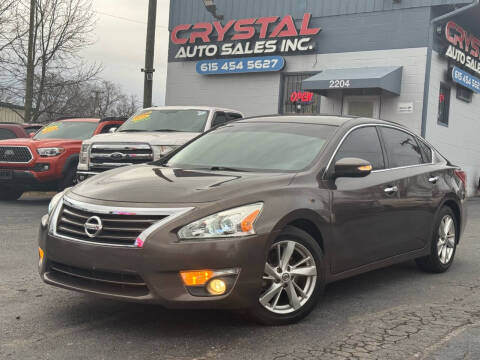 2013 Nissan Altima for sale at Crystal Auto Sales Inc in Nashville TN