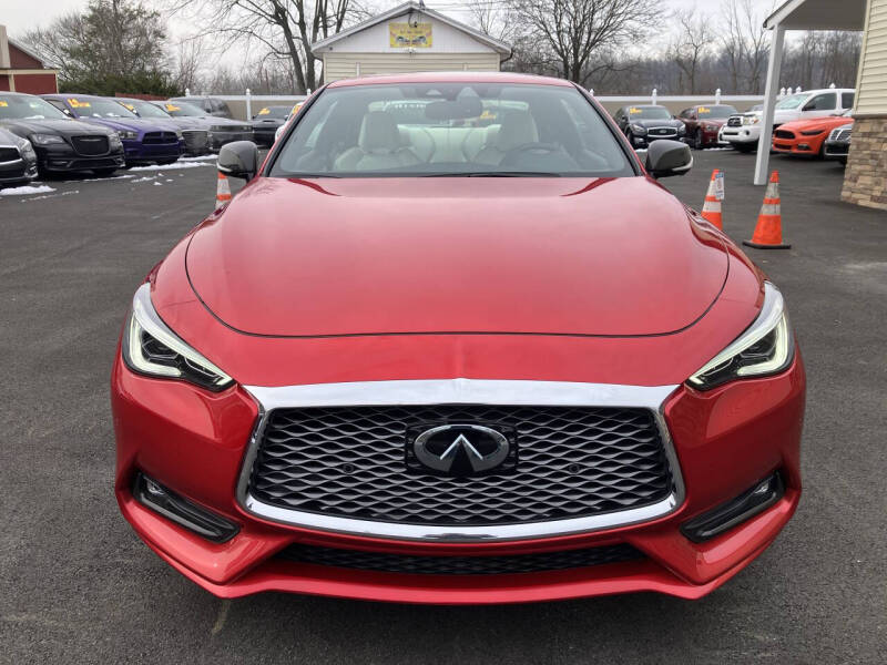 2017 Infiniti Q60 Red Sport 400