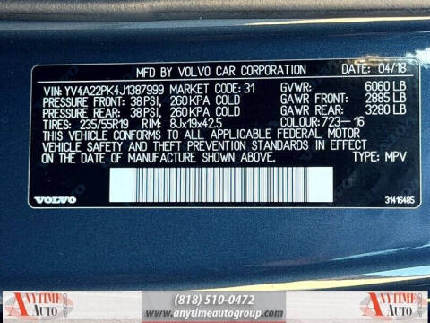 2018 Volvo XC90 T6 Momentum