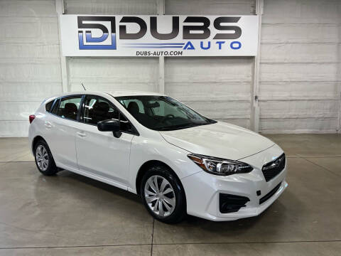2019 Subaru Impreza for sale at DUBS AUTO LLC in Clearfield UT