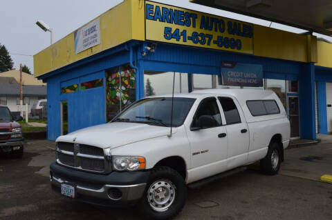 2005 Dodge Ram Pickup 1500 for sale at Earnest Auto Sales in Roseburg OR