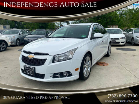 2012 Chevrolet Cruze for sale at Independence Auto Sale in Bordentown NJ