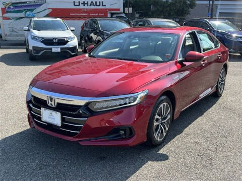 2021 Honda Accord Hybrid for sale at MILLENNIUM HONDA in Hempstead NY